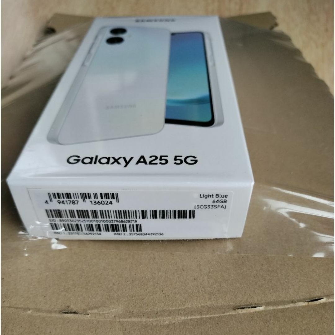 SAMSUNG(サムスン)のSamsung Galaxy A25 5G  スマホ/家電/カメラのスマートフォン/携帯電話(スマートフォン本体)の商品写真