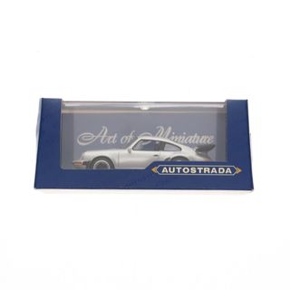 ポルシェ(Porsche)の1/43 ポルシェ 930 ターボ(シルバー) 完成品 ミニカー(TZ-01036) AUTOSTRADA(アウトストラーダ)(ミニカー)