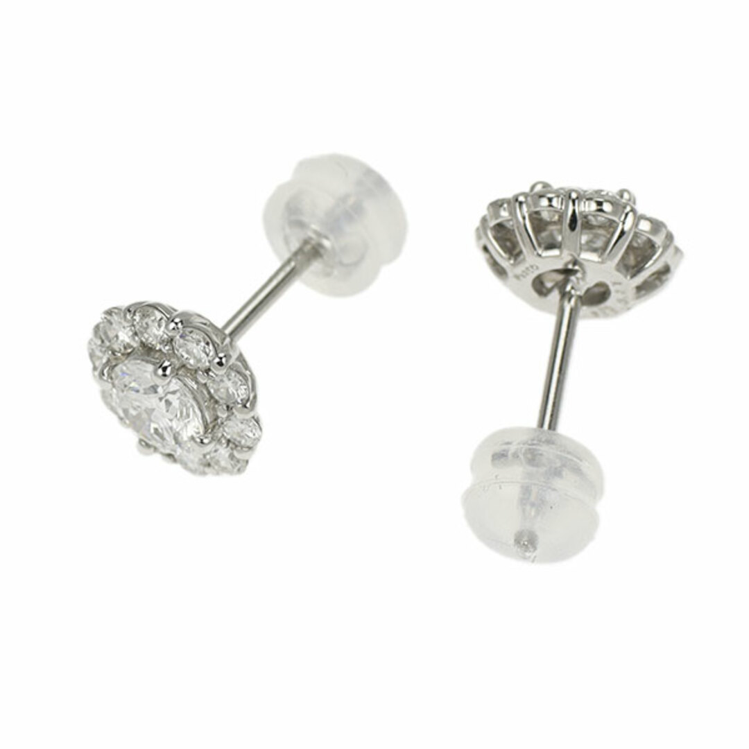 DIAMONIQUE プレシャス PT950 スタッドピアス計1.0ct ダイヤ