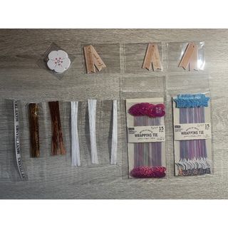 ダイソー(DAISO)の【未使用】モチーフタイ(カード/レター/ラッピング)