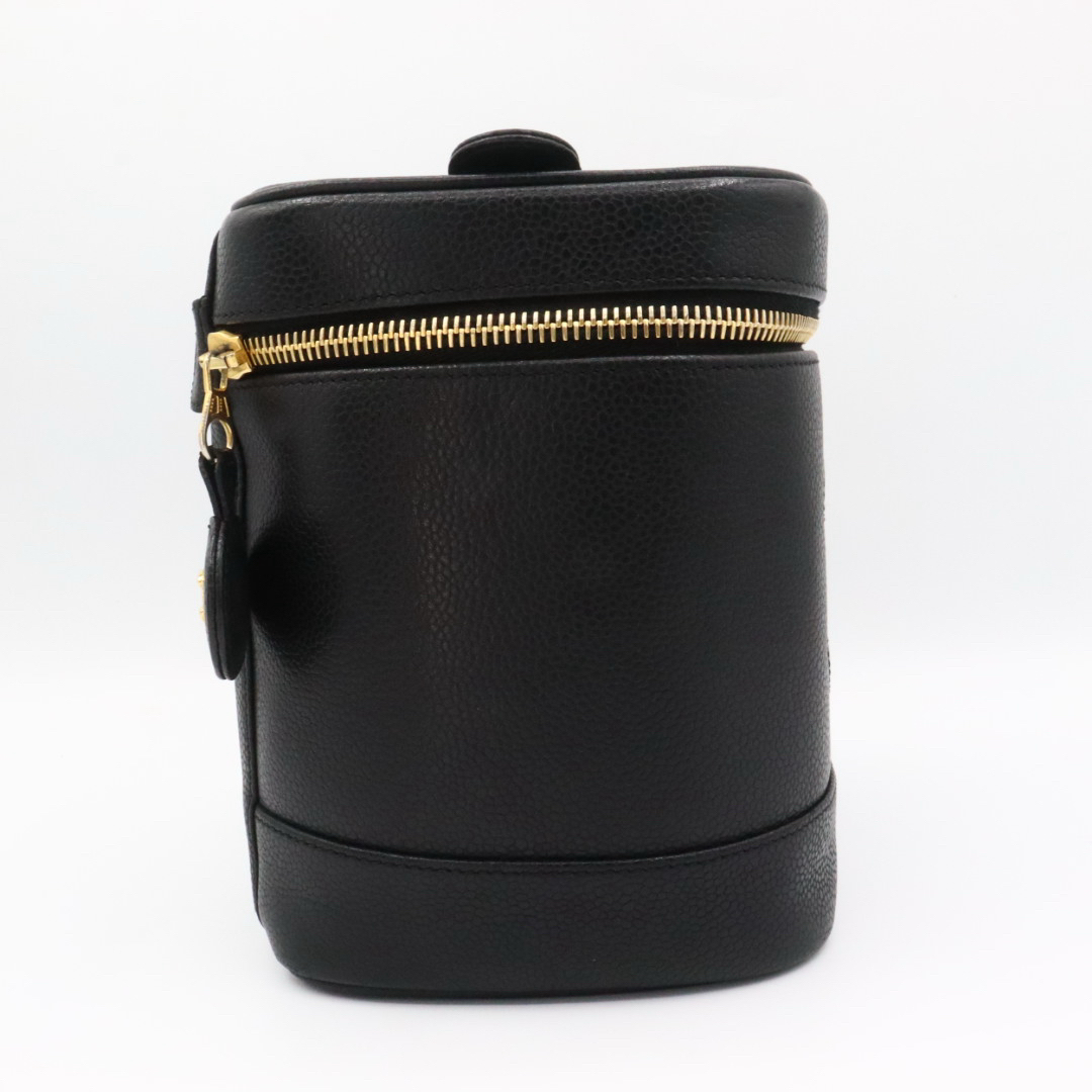 海外ブランド通販 公式サイト シャネル 美品 - CHANEL ココマーク バニティ キャビアスキン バッグ