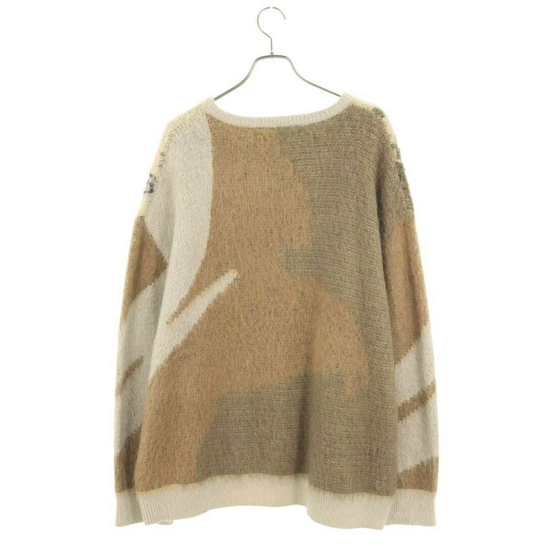 A GOOD BAD INFLUENCE MULTI DISTRESSED BORDER KNIT ニット