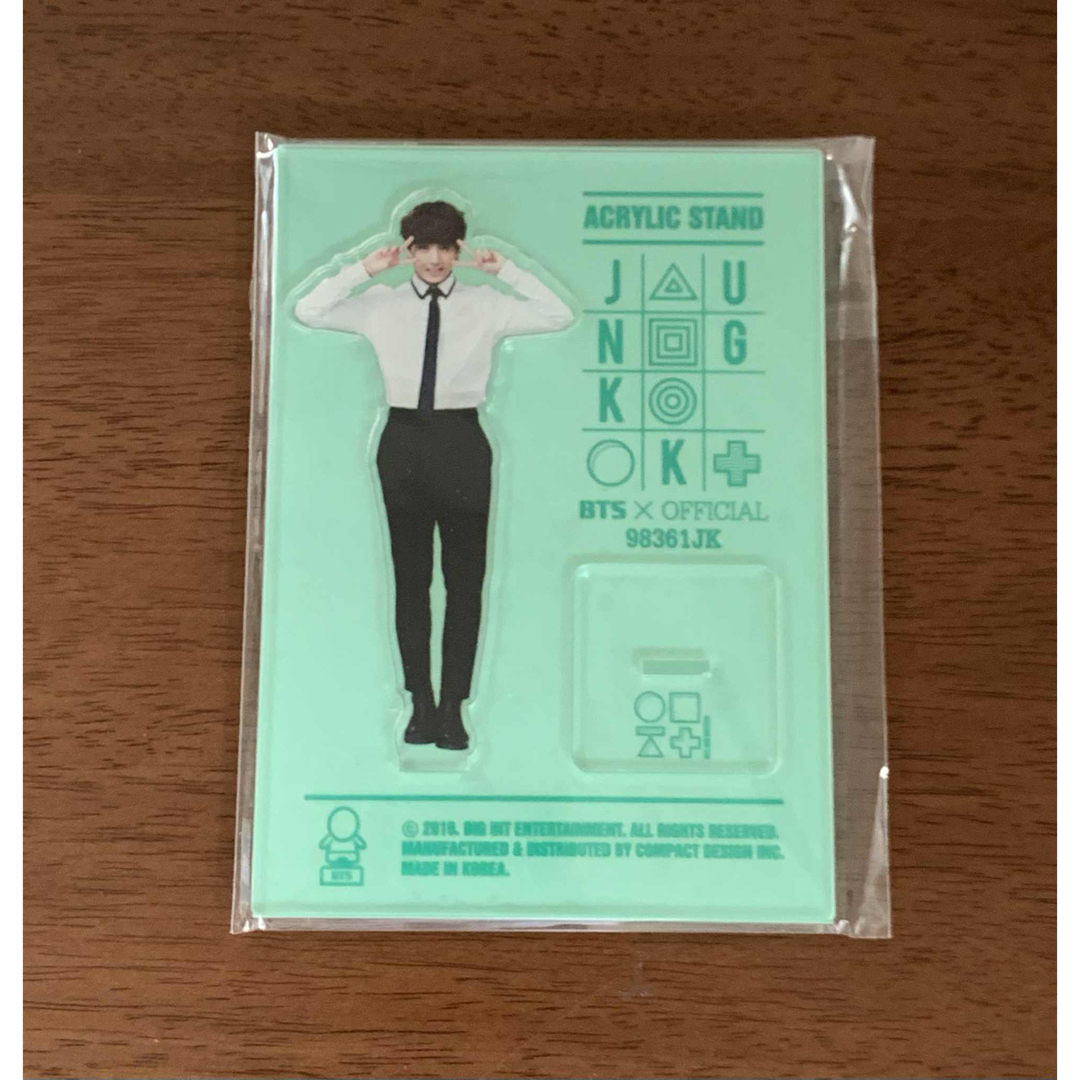 BTS ジョングク アクリルスタンド アクキー 缶バッジ ラキドロ