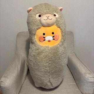 カカオフレンズ　アルパカ人形　チュンシク　特大　ぬいぐるみ(キャラクターグッズ)