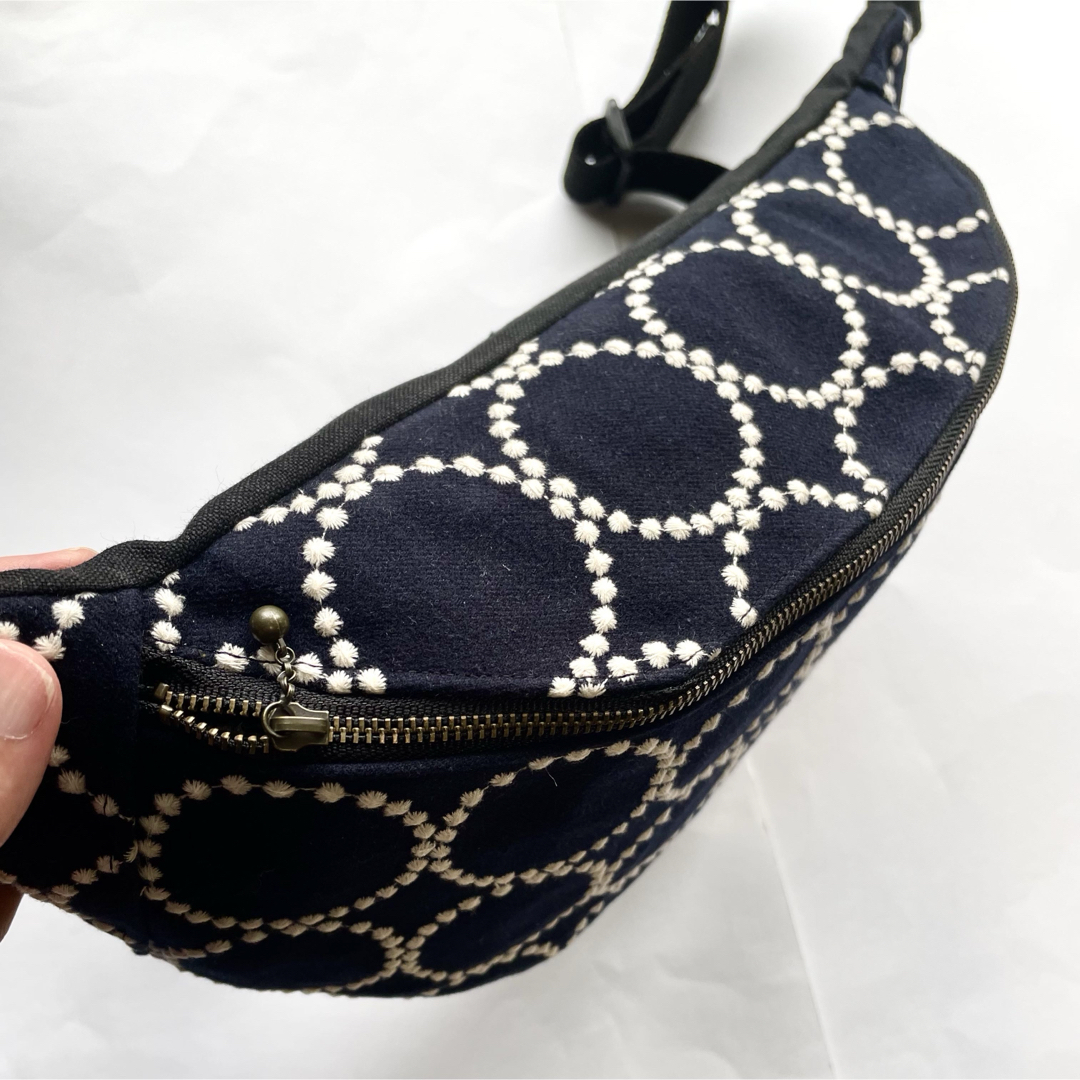 mina perhonen 美品 ミナペルホネン xa9537 bell bag