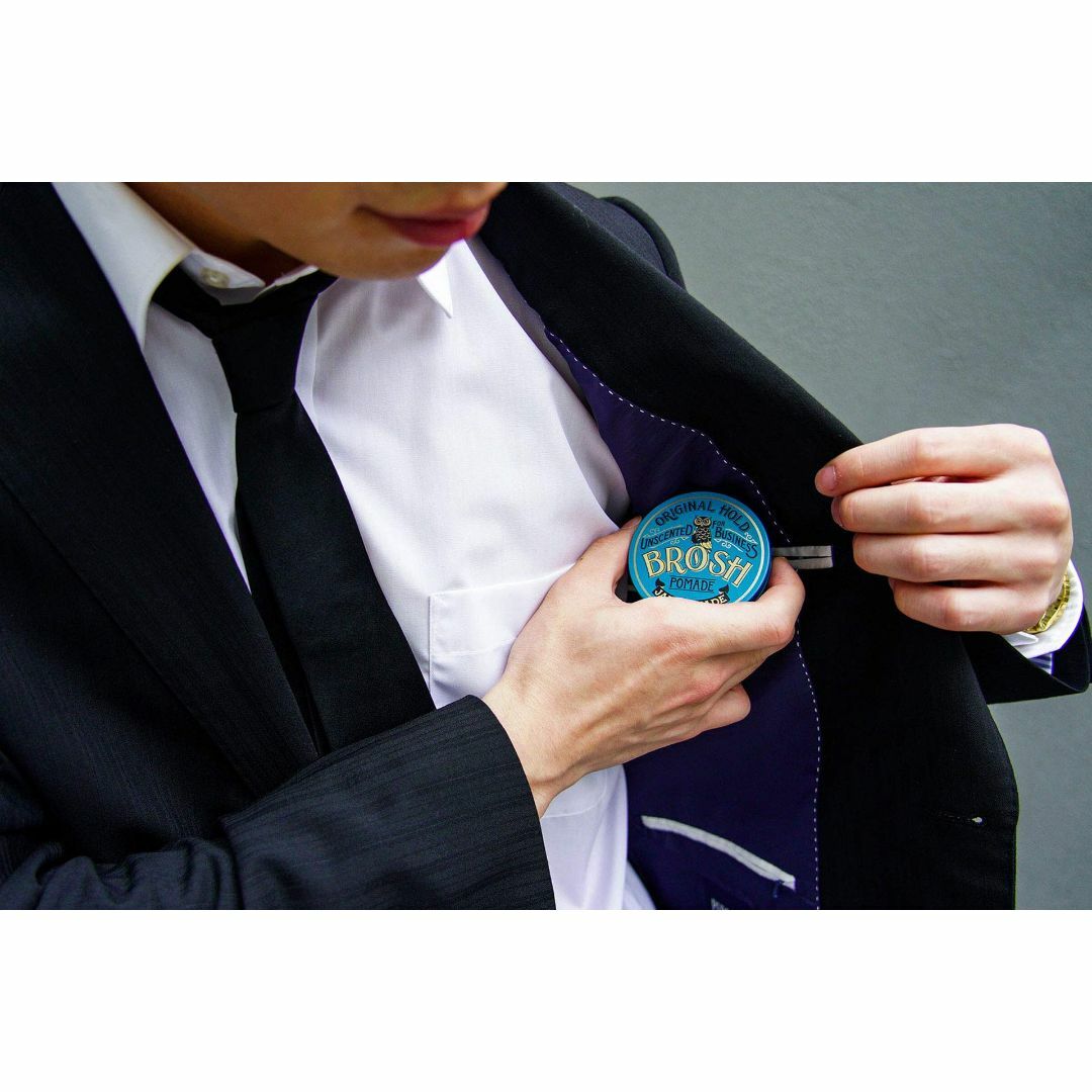 BROSH mini UNSCENTED 40g 艶あり ミディアムホールド 無 コスメ/美容のヘアケア/スタイリング(その他)の商品写真