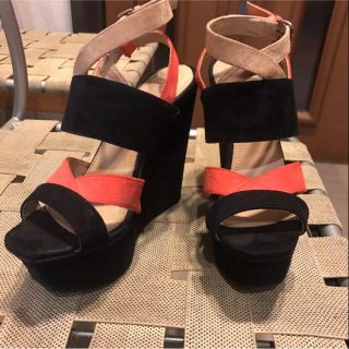 ザラ(ZARA)の最終値下げ！ZARA スエードサンダル ２２cm(サンダル)