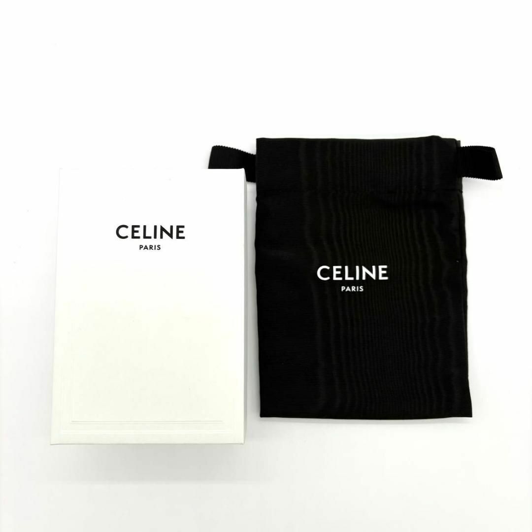 CELINE(セリーヌ)のセリーヌ 折財布 トリオンフ フラップ ウォレット 三つ折り イエロー 1912 レディースのファッション小物(財布)の商品写真