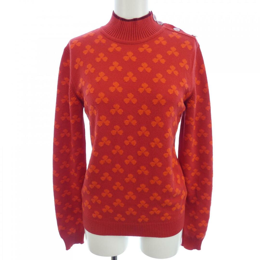 HERMES エルメス トップス オレンジ ニット カットソー シルク コットン HERMES - エルメス HERMES ニットの通販 by KOMEHYO ONLINE