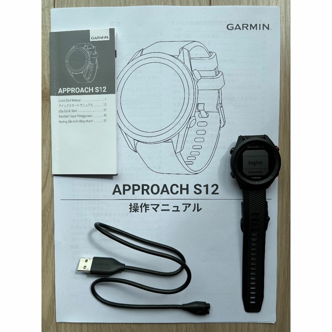 GARMIN - ガーミン (GARMIN) Approach S12 BLACK