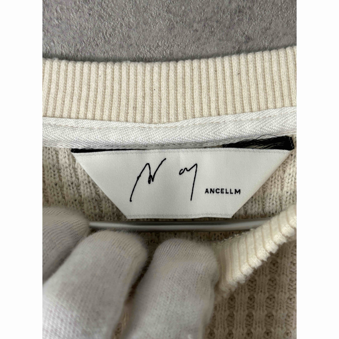 アンセルム ANCELLM ダメージヘビーワッフルオーバーサイズ