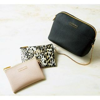 ジャーナルスタンダード(JOURNAL STANDARD)の新品未開封 ジャーナルスタンダード レサージュ レザー調 ポーチ3点セット 付録(ポーチ)