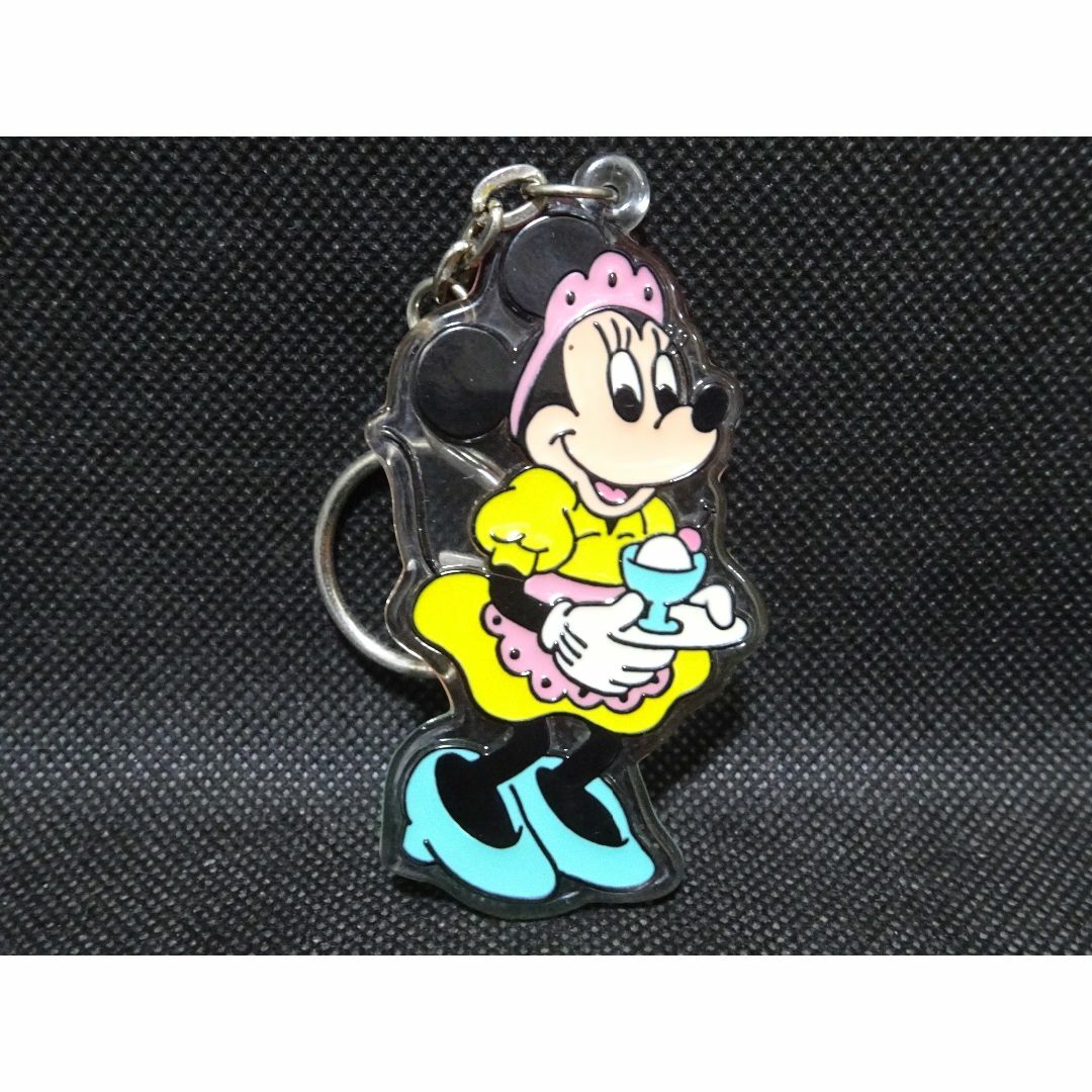 Disney ディズニー ミニーマウス キーホルダー レトロ エンタメ/ホビーのおもちゃ/ぬいぐるみ(キャラクターグッズ)の商品写真