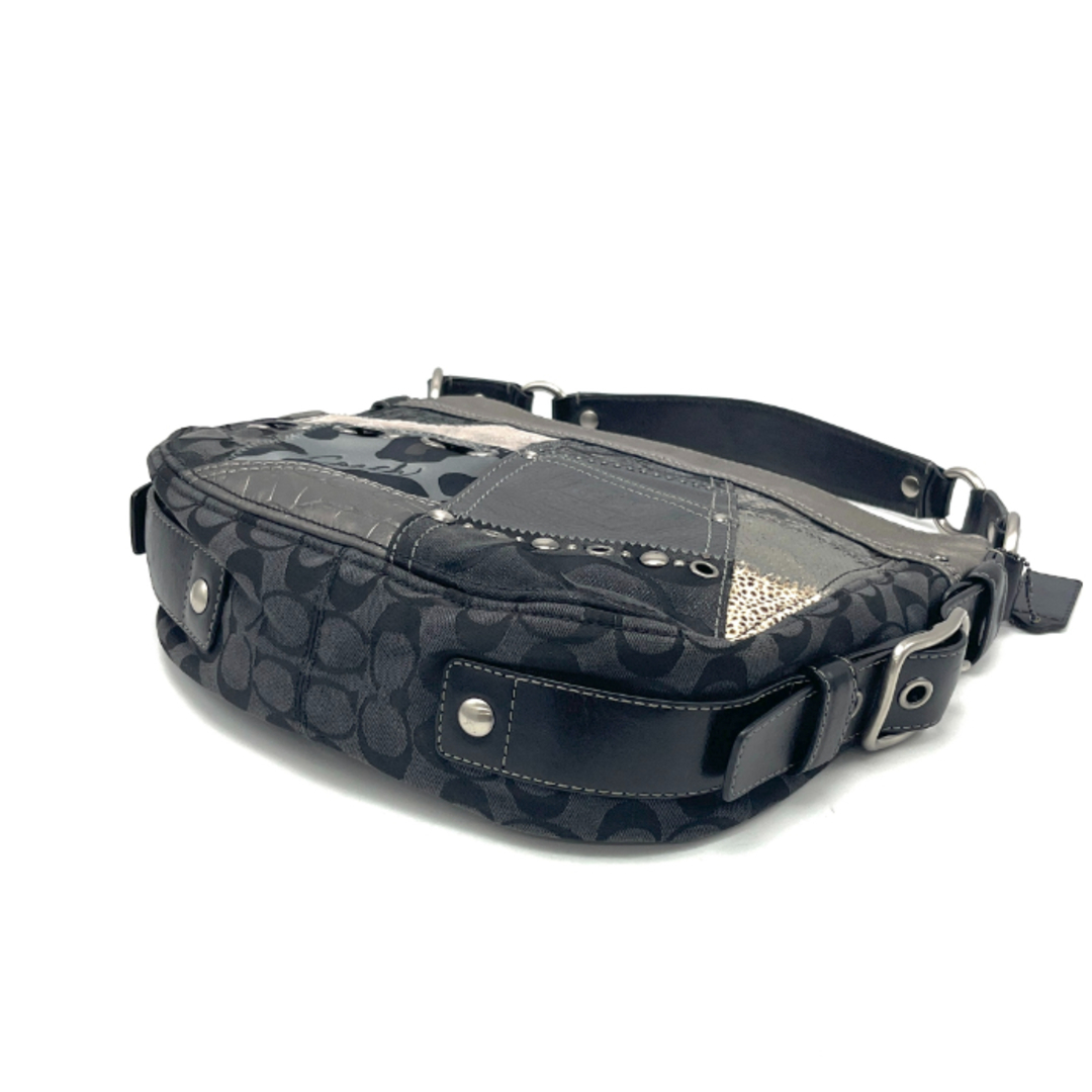 COACH - 中古】良品 COACH コーチ パッチワーク レザー
