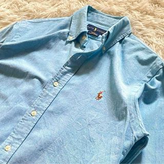 ラルフローレン(Ralph Lauren)の【美品】RALPH LAUREN オクスフォードシャツ SLIM FIT(シャツ)