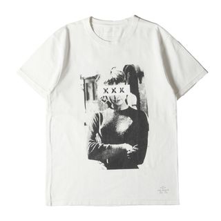 GOD SELECTION XXX - GOD SELECTION XXX ゴッド・セレクション・トリプルエックス Tシャツ サイズ:L / オードリー・ヘップバーン フォト ヘビーウェイト クルーネック Tシャツ / ホワイト 白 / トップス カットソー 半袖【メンズ】【中古】