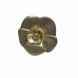 シャネル(CHANEL)の【中古】 CHANEL シャネル カメリア リング 指輪 サイズ13号 01A レディース ブランド アクセサリー Bランク(リング(指輪))
