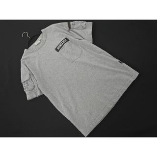 アヴィレックス(AVIREX)のAVIREX アヴィレックス ファーティング Tシャツ sizeM/グレー ■◆ メンズ(Tシャツ/カットソー(半袖/袖なし))