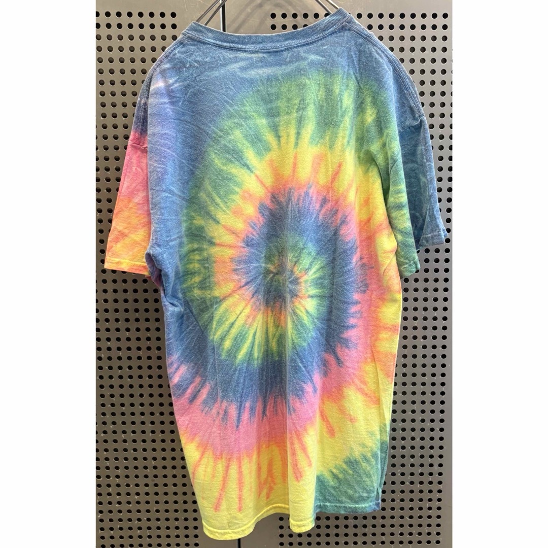 VINTAGE(ヴィンテージ)の古着　ヴィンテージ　Tシャツ　プリントTシャツ　タイダイ　タイダイTシャツ　派手 メンズのトップス(Tシャツ/カットソー(半袖/袖なし))の商品写真