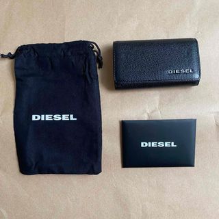 ディーゼル(DIESEL)のキーホルダー　キーケース　キーリング　ブラック(キーケース)