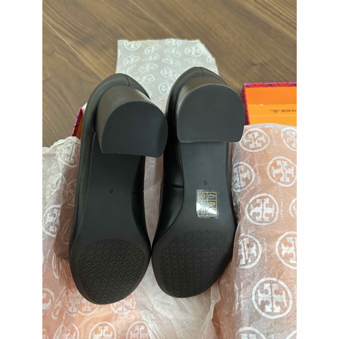極美品　TORY BURCH ヒールパンプス　ブラック　エナメル　24.5㎝ Tory Burch - 新品未使用❗️TORY BURCH トリーバーチ ヒール