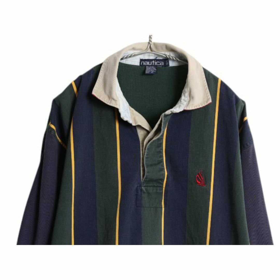 90's “LANDS' END” L/S Rugby Shirt 「Made in USA」 | RENGA