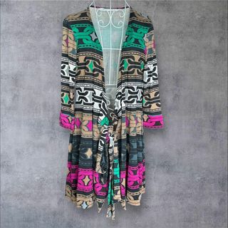 C179DIANE VON FURSTENBERG ヴィンテージカーディガン(カーディガン)