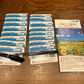 エーエヌエー(ゼンニッポンクウユ)(ANA(全日本空輸))のANA株主優待券16枚➕グループ優待券1冊(航空券)