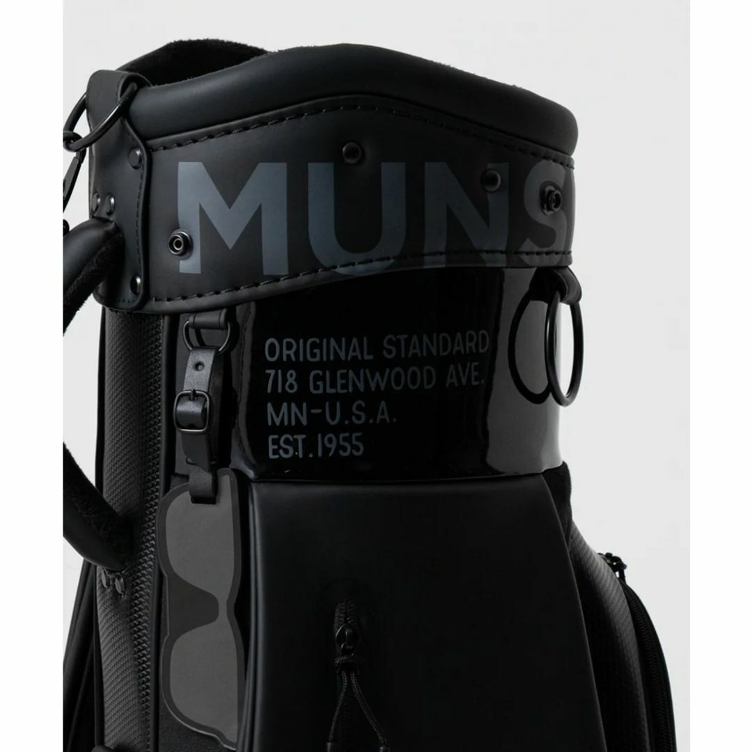 人気のクリスマスアイテムがいっぱい！ Munsingwear - 【世界限定100本】黒いペンギンキャディバッグ ゴルフバッグ・キャディバッグ