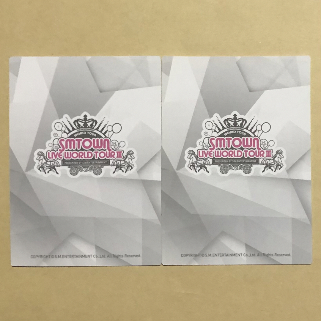SJ キュヒョン ギュ KYUHYUN SMTOWN ソウル トレカ 2枚セットの