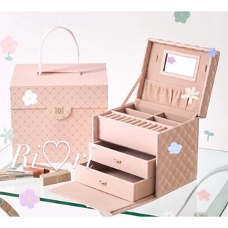 ダーリッチ(Darich)のダーリッチノベルティ　DDロゴキルティングジュエリー&メイクボックス(メイクボックス)