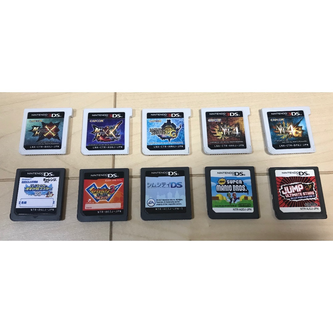 ニンテンドー3DS(ニンテンドー3DS)のお得✨ニンテンドー3DSLL本体＋ソフト10本セット✨ エンタメ/ホビーのゲームソフト/ゲーム機本体(携帯用ゲーム機本体)の商品写真