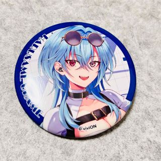 新品あおぎり高校　春雨麗女　缶バッジ(キャラクターグッズ)