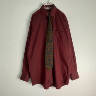 バーバリー(BURBERRY)のバーバリーロンドン　長袖シャツ　ネクタイ 柄 ホース BURBERRY(シャツ)