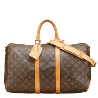 ルイヴィトン(LOUIS VUITTON)のルイ ヴィトン モノグラム キーポルバンドリエール45 ボストンバッグ ハンドバッグ ショルダーバッグ 2WAY M41418 PVC レディース LOUIS VUITTON 【1-0217115】(ボストンバッグ)