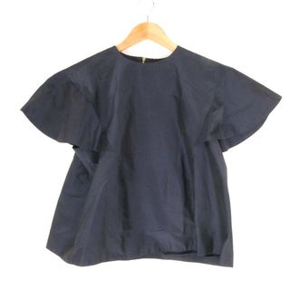 Drawer - Drawer ドゥロワー フレアショートスリーブブラウス 36 Sサイズ相当 綿他 トップス レディース AO2810A25 