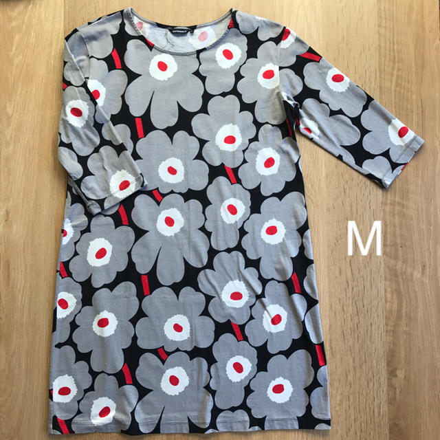 marimekko(マリメッコ)のマリメッコ ウニッコ ワンピース M レディースのワンピース(ひざ丈ワンピース)の商品写真