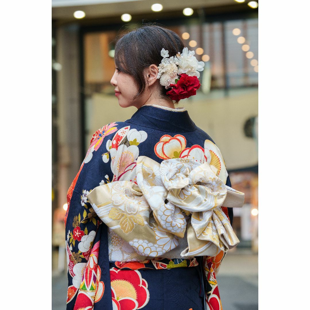 ≪美品≫ 正絹振袖9点フルセット【671】【160cm~170cmの方用