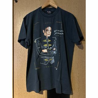 マイケルジャクソン Michael Jackson tシャツ L 黒(Tシャツ/カットソー(半袖/袖なし))