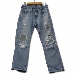エージー(AG)のエージー THE DREW 加工 アンクル デニム パンツ 24 USA製(デニム/ジーンズ)
