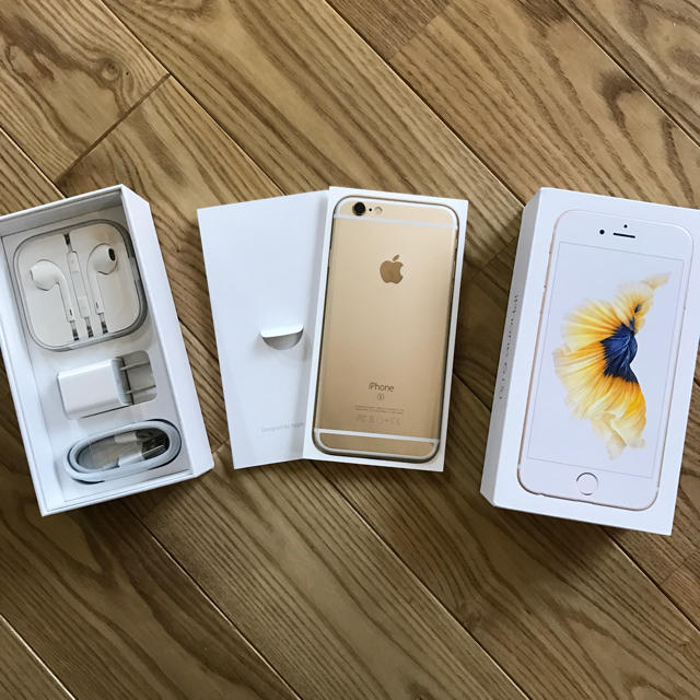 美品! iPhone6s 128GB ゴールド 美品! iPhone6s 128GB ゴールド