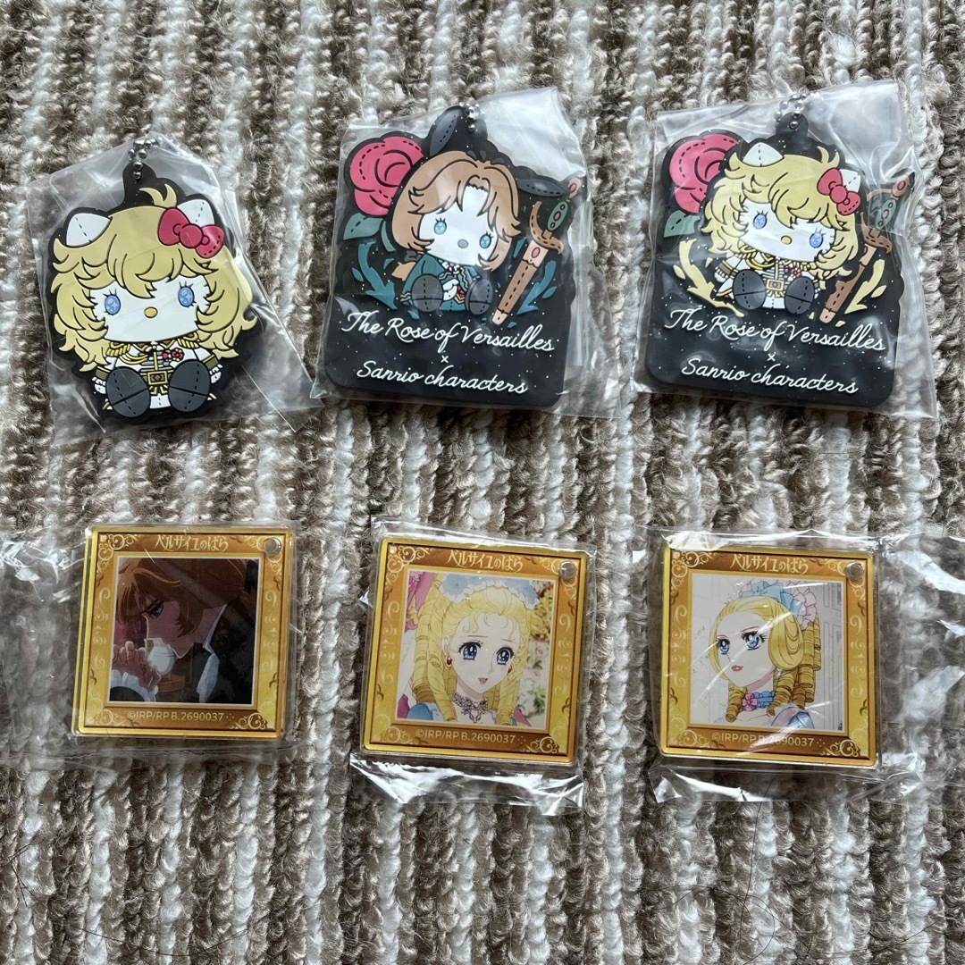 ベルサイユのバラ ガチャ エンタメ/ホビーのおもちゃ/ぬいぐるみ(キャラクターグッズ)の商品写真