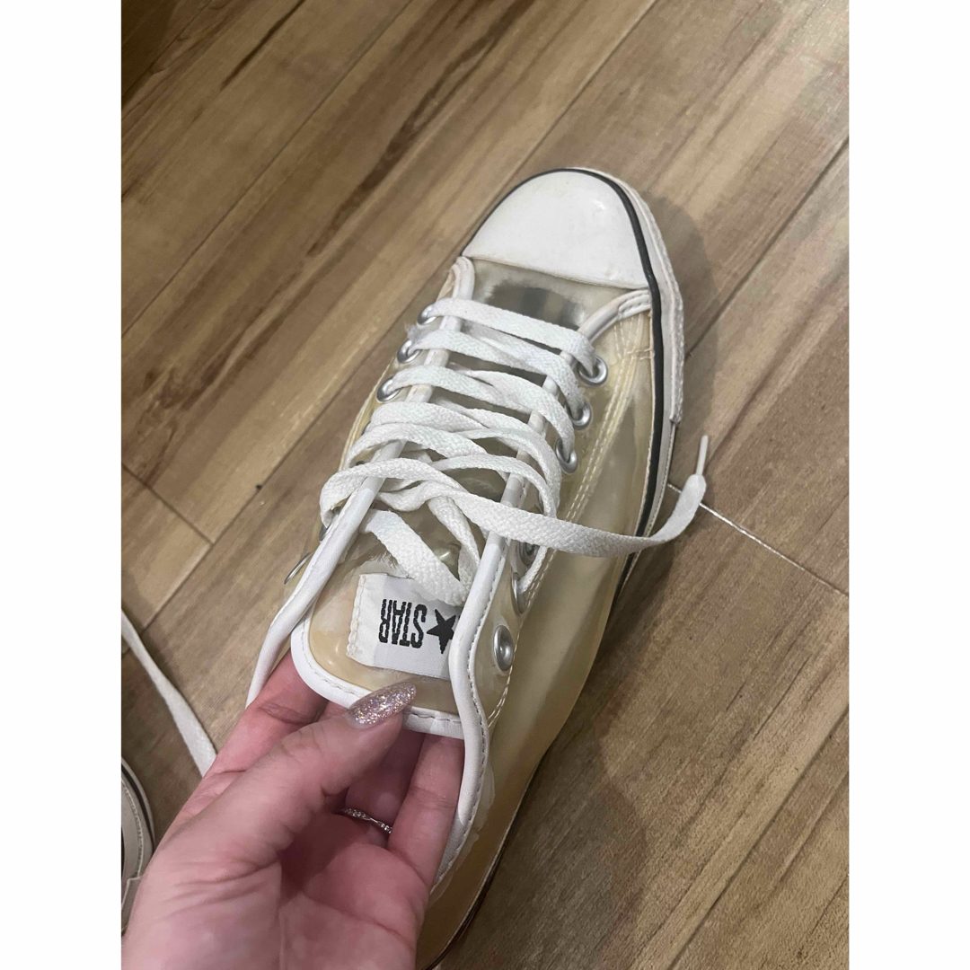 CONVERSE クリアスニーカー　スケルトン　27cm CONVERSE - CONVERSE ALL STAR クリアスニーカー スケルトンの