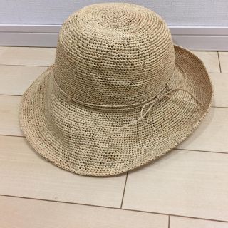 ムジルシリョウヒン(MUJI (無印良品))の専用です☆無印良品 たためるキャペリン(麦わら帽子/ストローハット)