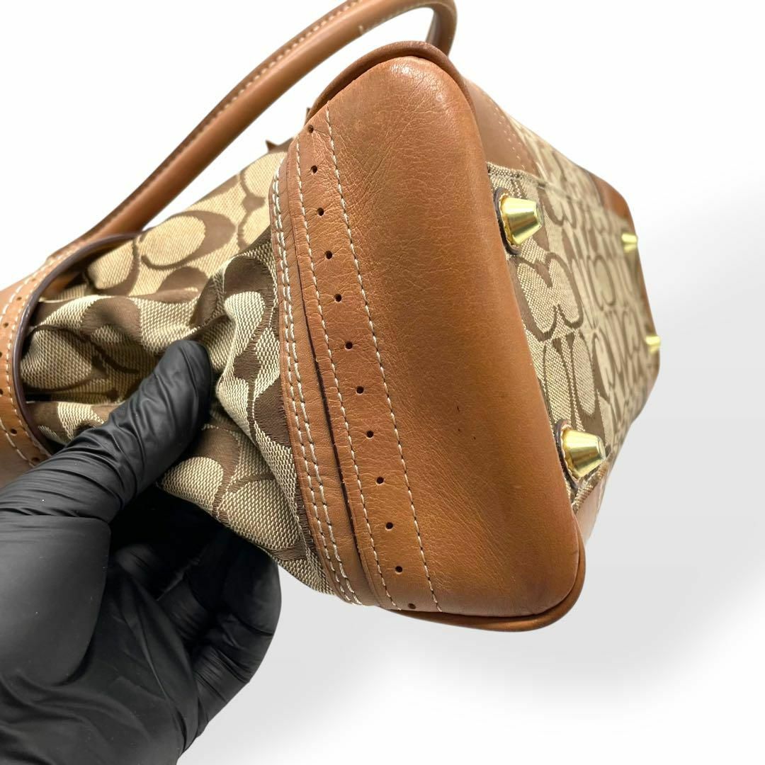 COACH - 良品 COACH コーチ トートバッグ ベージュ ブラウン