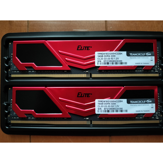 PC用メモリ Team DDR4 3200 MHz 16GB×2【中古】