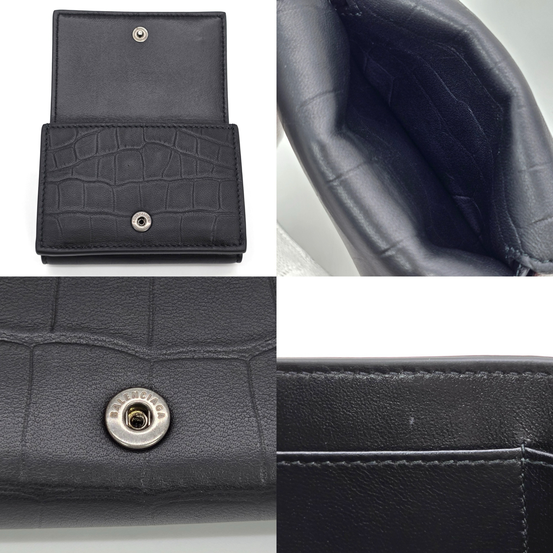 BALENCIAGA - バレンシアガ B. ミニ ウォレット 3つ折り財布