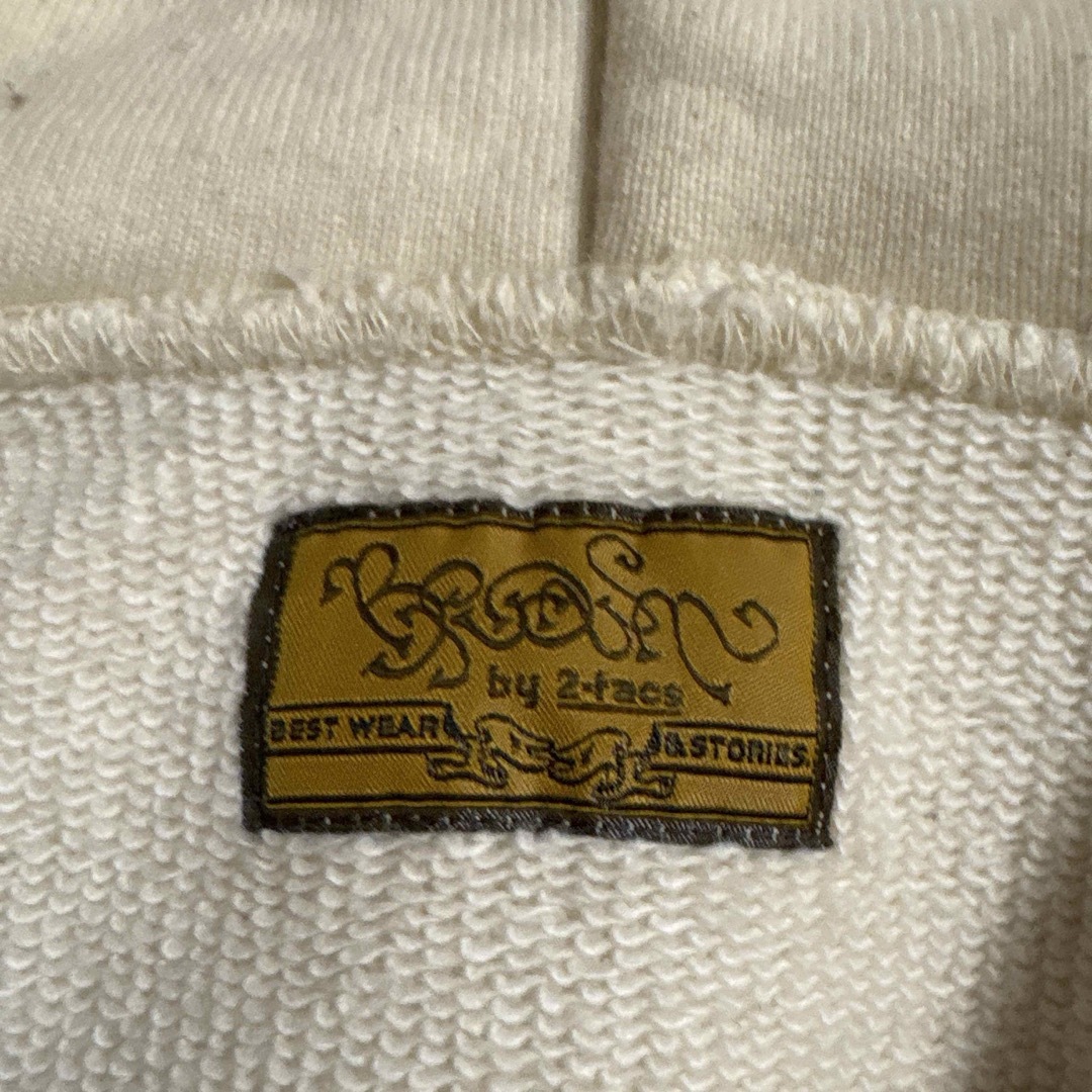 2-tacs(ツータックス)のBROWN by 2-tacs Snap parka カシミヤ混 フーディ メンズのトップス(パーカー)の商品写真