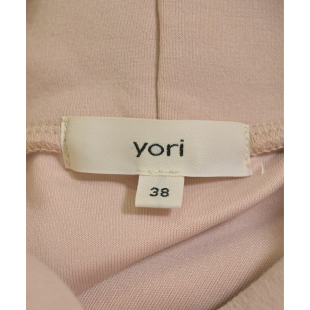 yori ヨリ パーカー M ピンク 【古着】【中古】【送料無料】の