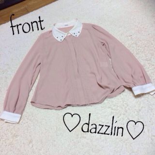 ダズリン(dazzlin)の＊dazzlin＊春物 ビジューシャツ(シャツ/ブラウス(長袖/七分))